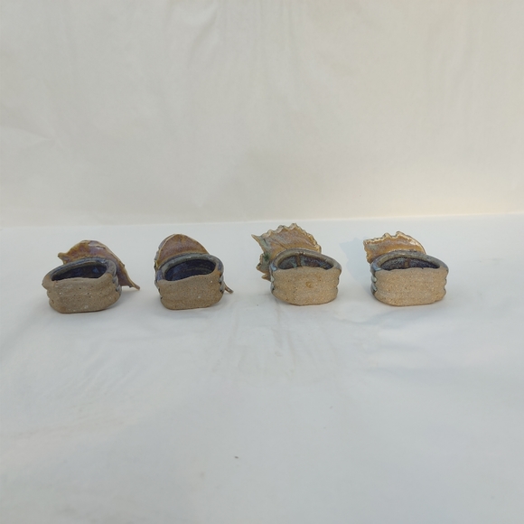 Handmade Pottery Napkin Rings - Picture 7 of 12